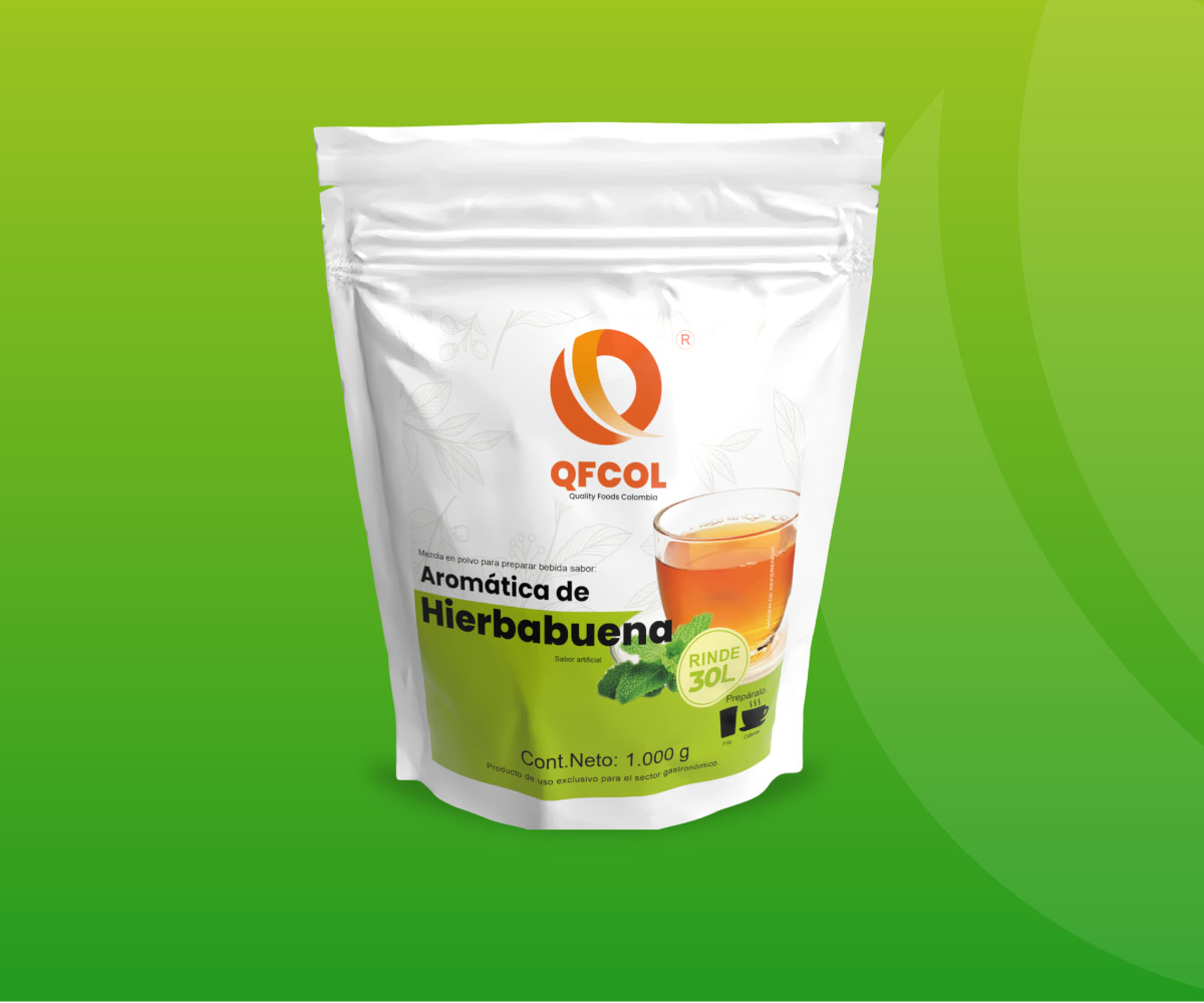 Aromática en polvo hierbabuena Vending