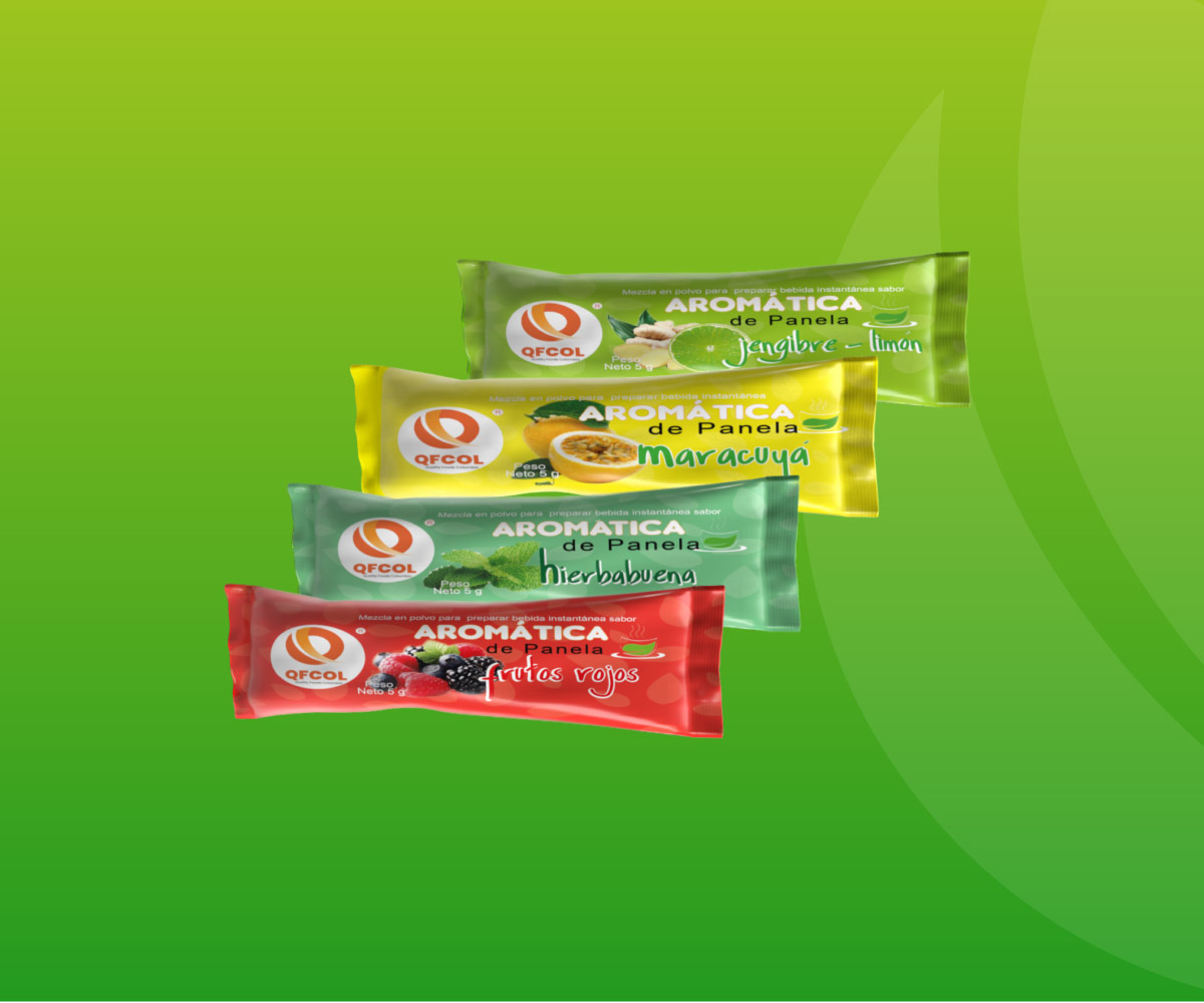 Aromáticas en polvo