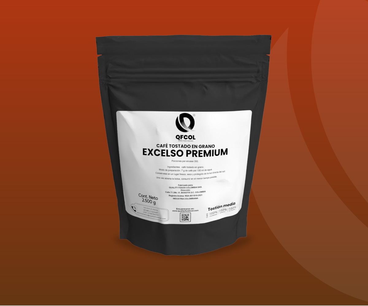 Café tostado en grano