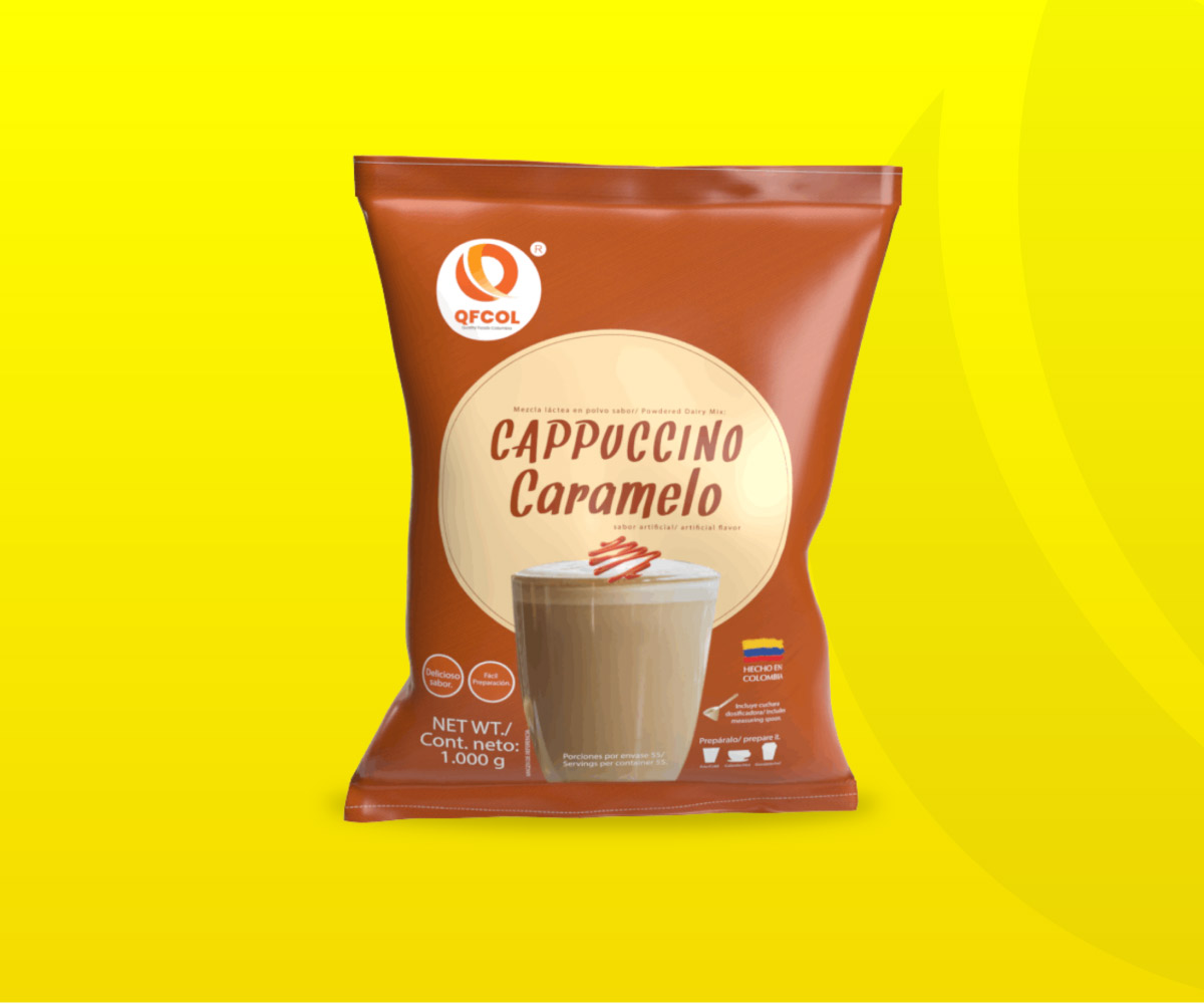 Capuccino sabor caramelo Vending