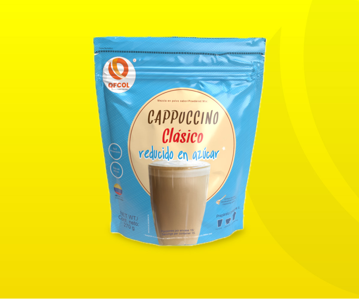 Capuccino clásico bajo en azúcar 270g