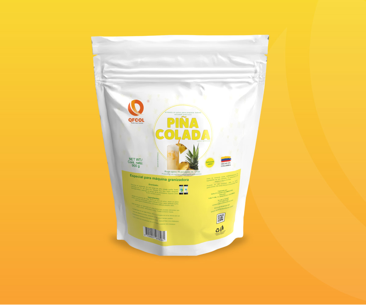 Piña colada en polvo 900g